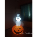 Fantasma inflável de Halloween em abóbora para decoração